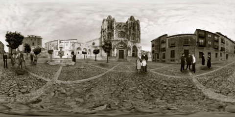 Plaza de Santa María, Burgos 1921